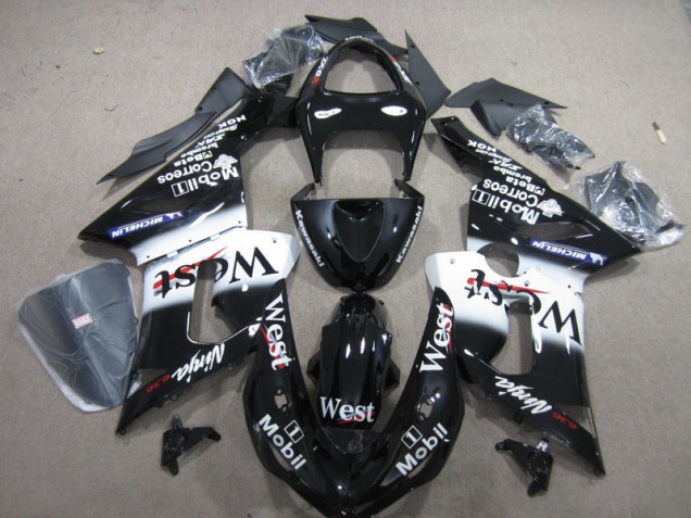 Kawasaki ZX6R 2005-2006 - Preto West Mobil Ninja 636 Kawasaki ZX6R 2005-2006 - Preto West Mobil Ninja 636