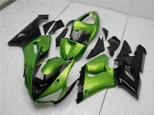 Kawasaki ZX6R 2005-2006 - Verde