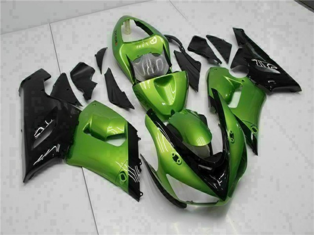 Kawasaki ZX6R 2005-2006 - Verde