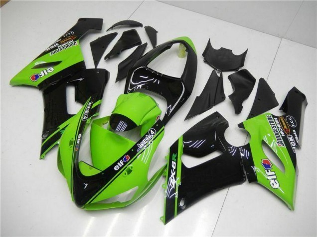 Kawasaki ZX6R 2005-2006 - Verde Kawasaki ZX6R 2005-2006 - Verde