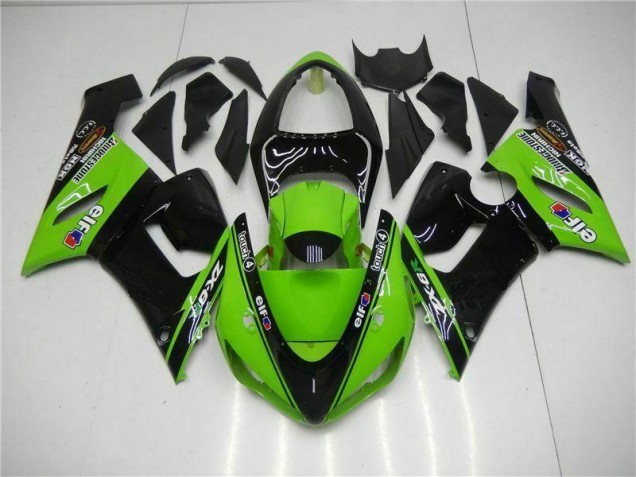 Kawasaki ZX6R 2005-2006 - Verde Kawasaki ZX6R 2005-2006 - Verde