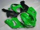 Kawasaki ZX6R 2005-2006 - Verde Preto Fosco