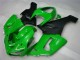 Kawasaki ZX6R 2005-2006 - Verde Preto Fosco