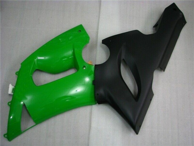 Kawasaki ZX6R 2005-2006 - Verde Preto Fosco