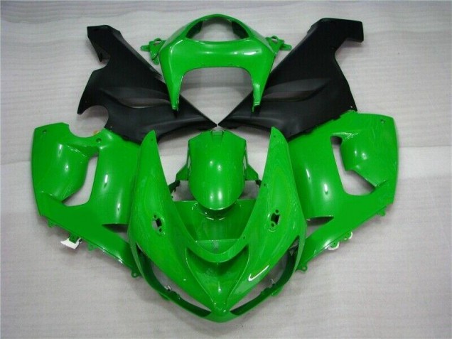 Kawasaki ZX6R 2005-2006 - Verde Preto Fosco