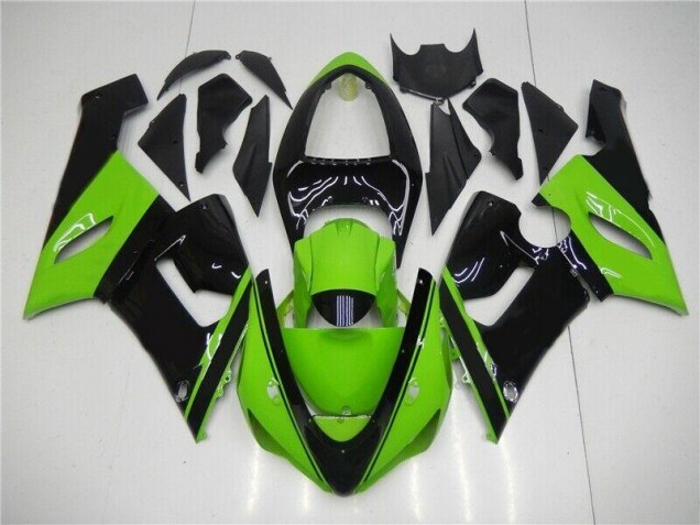 Kawasaki ZX6R 2005-2006 - Verde Preto Kawasaki ZX6R 2005-2006 - Verde Preto
