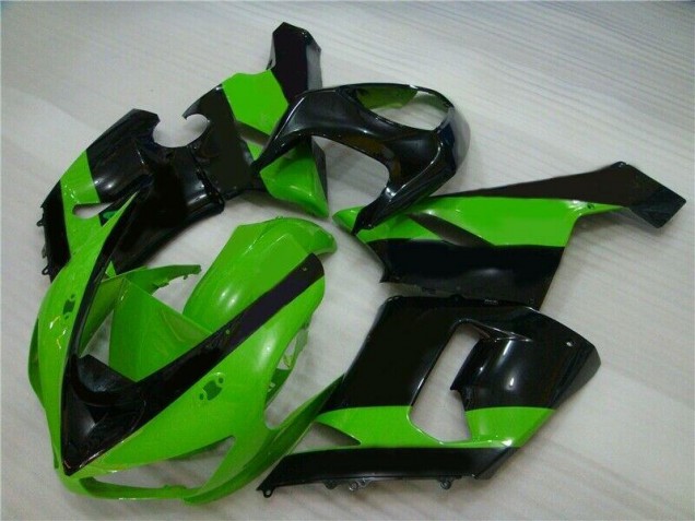 Kawasaki ZX6R 2005-2006 - Verde Preto
