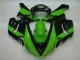 Kawasaki ZX6R 2005-2006 - Verde Preto