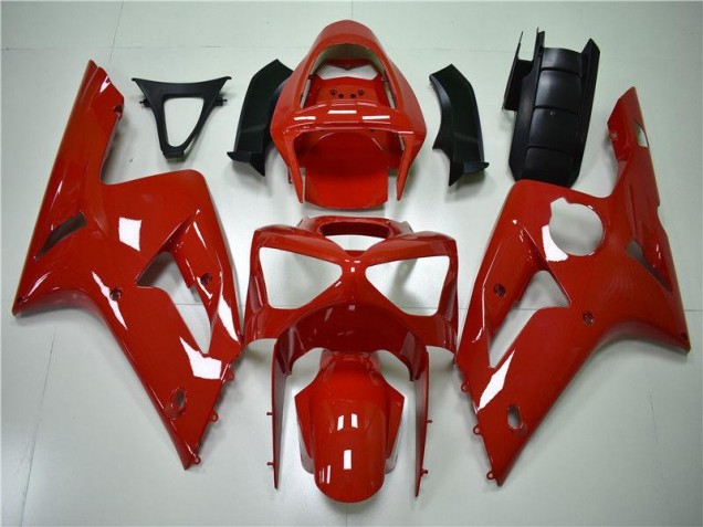 Kawasaki ZX6R 2005-2006 - Vermelho