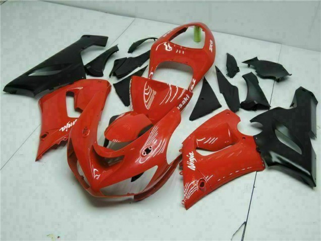 Kawasaki ZX6R 2005-2006 - Vermelho