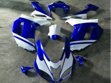 Kawasaki ZX6R 2007-2008 - Azul Branco
