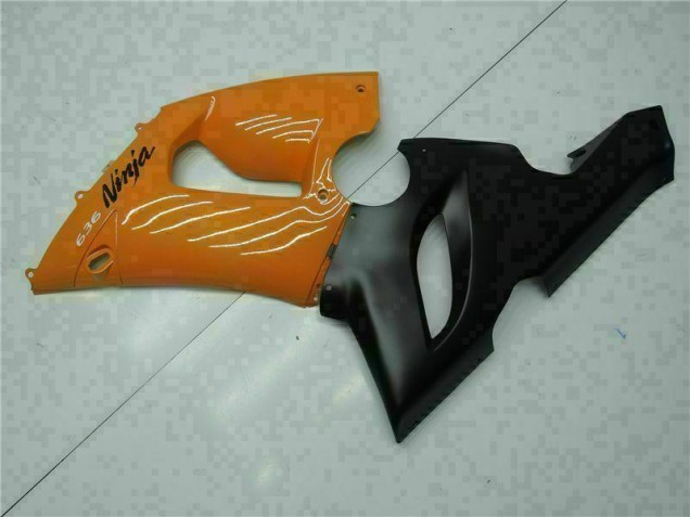 Kawasaki ZX6R 2007-2008 - Laranja Kawasaki ZX6R 2007-2008 - Laranja