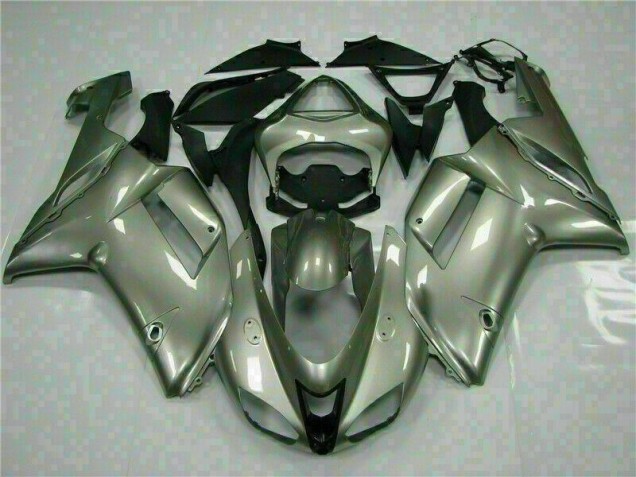 Kawasaki ZX6R 2007-2008 - Prata Kawasaki ZX6R 2007-2008 - Prata