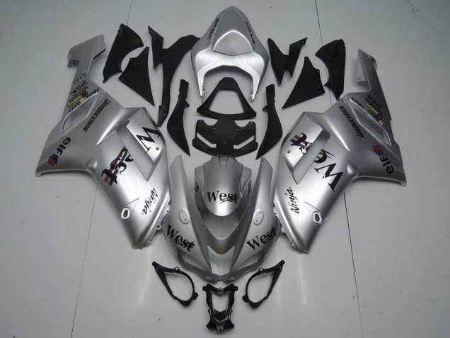 Kawasaki ZX6R 2007-2008 - Prata West Kawasaki ZX6R 2007-2008 - Prata West