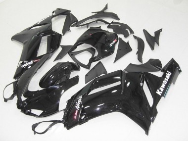 Kawasaki ZX6R 2007-2008 - Preto Brilhante