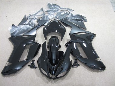 Kawasaki ZX6R 2007-2008 - Preto Prata