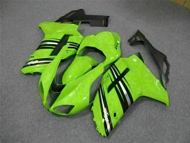 Kawasaki ZX6R 2007-2008 - Verde Preto