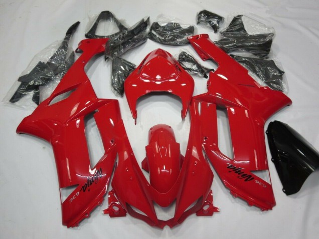 Kawasaki ZX6R 2007-2008 - Vermelho