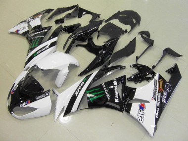 Kawasaki ZX6R 2009-2012 - Branco Monster