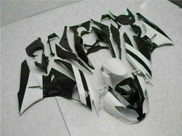 Kawasaki ZX6R 2009-2012 - Branco Preto