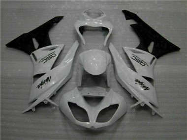 Kawasaki ZX6R 2009-2012 - Branco Preto Ninja