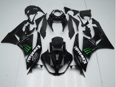 Kawasaki ZX6R 2009-2012 - Preto & Monster