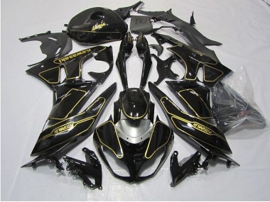 Kawasaki ZX6R 2009-2012 - Preto Ouro