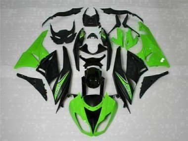 Kawasaki ZX6R 2009-2012 - Preto Verde 636