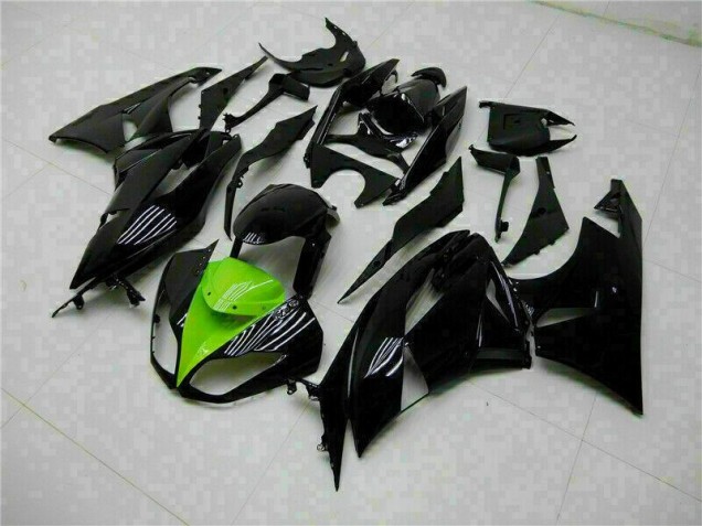 Kawasaki ZX6R 2009-2012 - Preto Verde