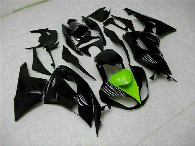 Kawasaki ZX6R 2009-2012 - Preto Verde