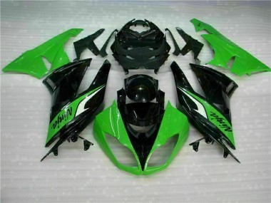 Kawasaki ZX6R 2009-2012 - Preto Verde