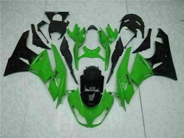 Kawasaki ZX6R 2009-2012 - Preto Verde