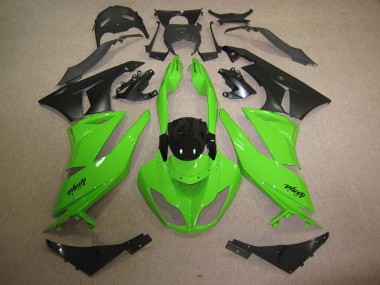 Kawasaki ZX6R 2009-2012 - Preto Verde