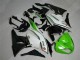 Kawasaki ZX6R 2009-2012 - Verde Preto Branco 25