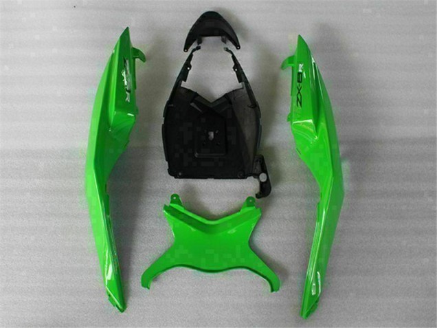 Kawasaki ZX6R 2009-2012 - Verde Preto