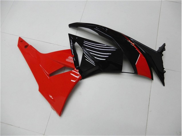 Kawasaki ZX6R 2009-2012 - Vermelho Preto Kawasaki ZX6R 2009-2012 - Vermelho Preto