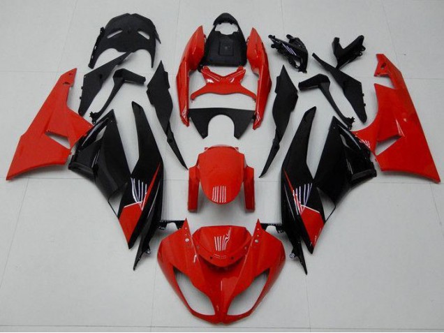 Kawasaki ZX6R 2009-2012 - Vermelho Preto Kawasaki ZX6R 2009-2012 - Vermelho Preto