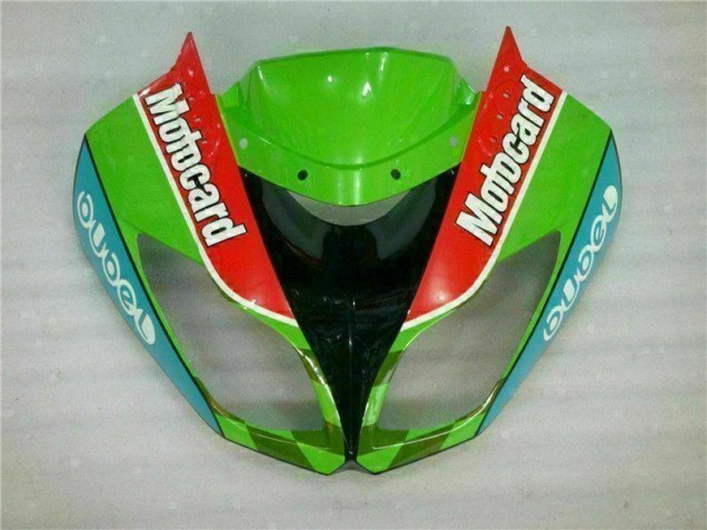 Kawasaki ZX6R 2009-2012 - Vermelho Verde Motocard