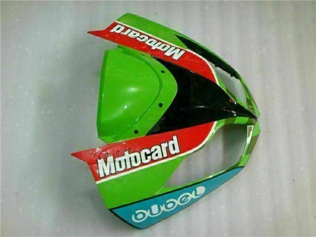 Kawasaki ZX6R 2009-2012 - Vermelho Verde Motocard
