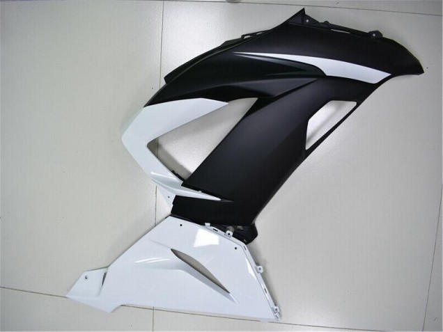 Kawasaki ZX6R 2013-2018 - Branco Preto Kawasaki ZX6R 2013-2018 - Branco Preto