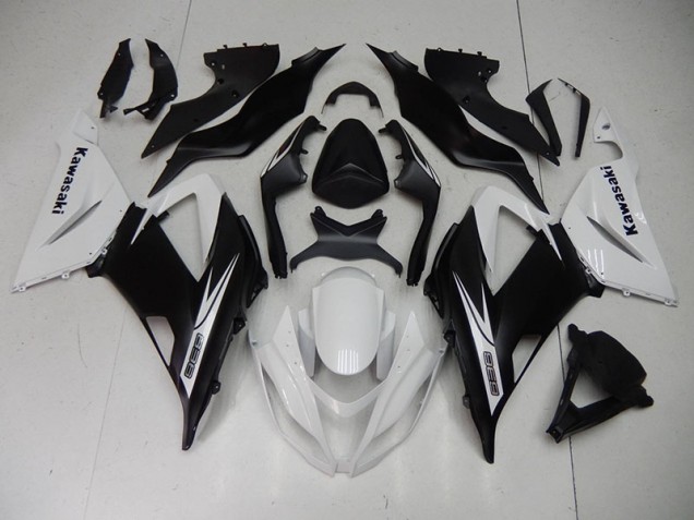 Kawasaki ZX6R 2013-2018 - Preto Branco