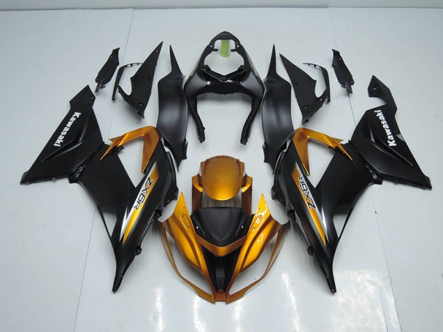 Kawasaki ZX6R 2013-2018 - Preto Ouro