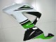 Kawasaki ZX6R 2013-2018 - Verde Branco Preto