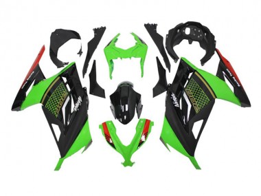 Kawasaki ZX6R 2013-2018 - Verde Preto