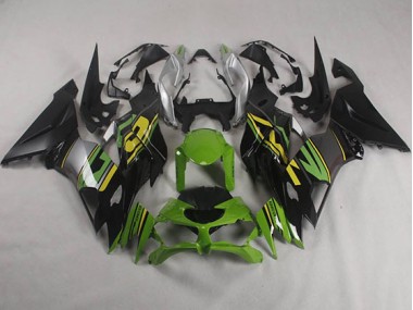 Kawasaki ZX6R 2019-2023 - Preto Verde