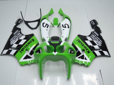 Kawasaki ZX7R 1996-2003 - Verde Preto & Branco