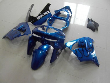 Kawasaki ZX9R 1994-1997 - Azul Preto Chama