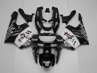Kawasaki ZX9R 1994-1997 - Preto Branco West