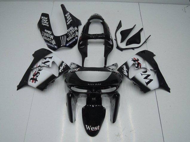 Kawasaki ZX9R 1998-1999 - Preto West