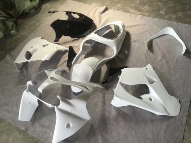 Kawasaki ZX9R 2000-2001 - Pure Branco Preto Brilhante